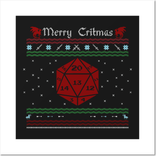 D20 - Merry Critmas! Posters and Art